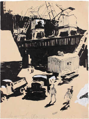 Алексеев Адольф Евгеньевич. На причале 